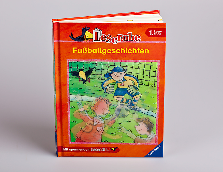 Kinderbuch mit Hologramm auf der Vorderseite