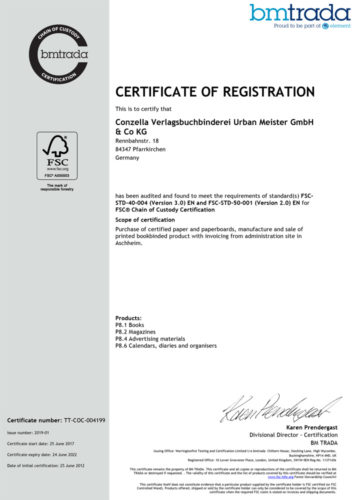 FSC Zertifikat
